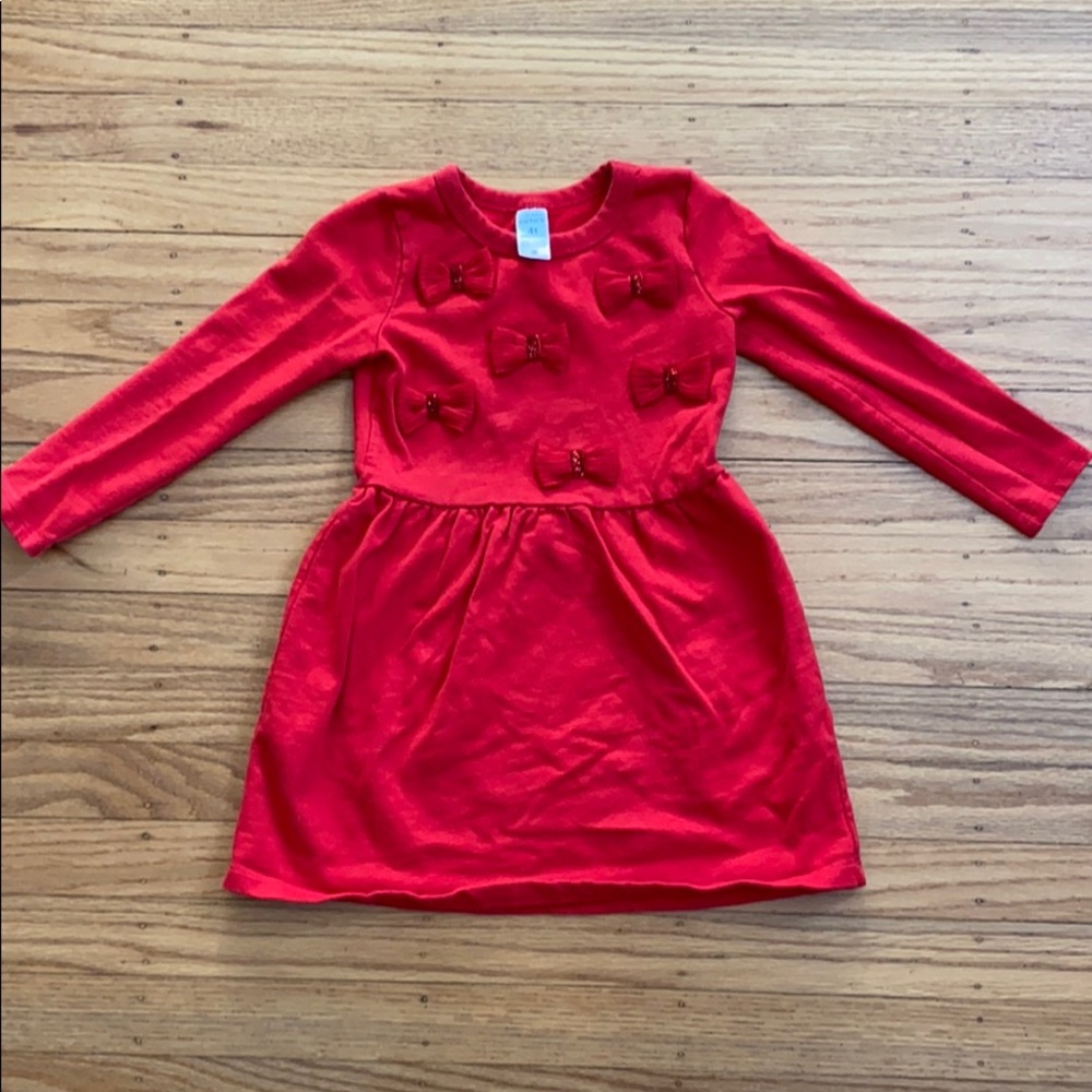 Carter’s 4T Red Christmas Valentine Dress